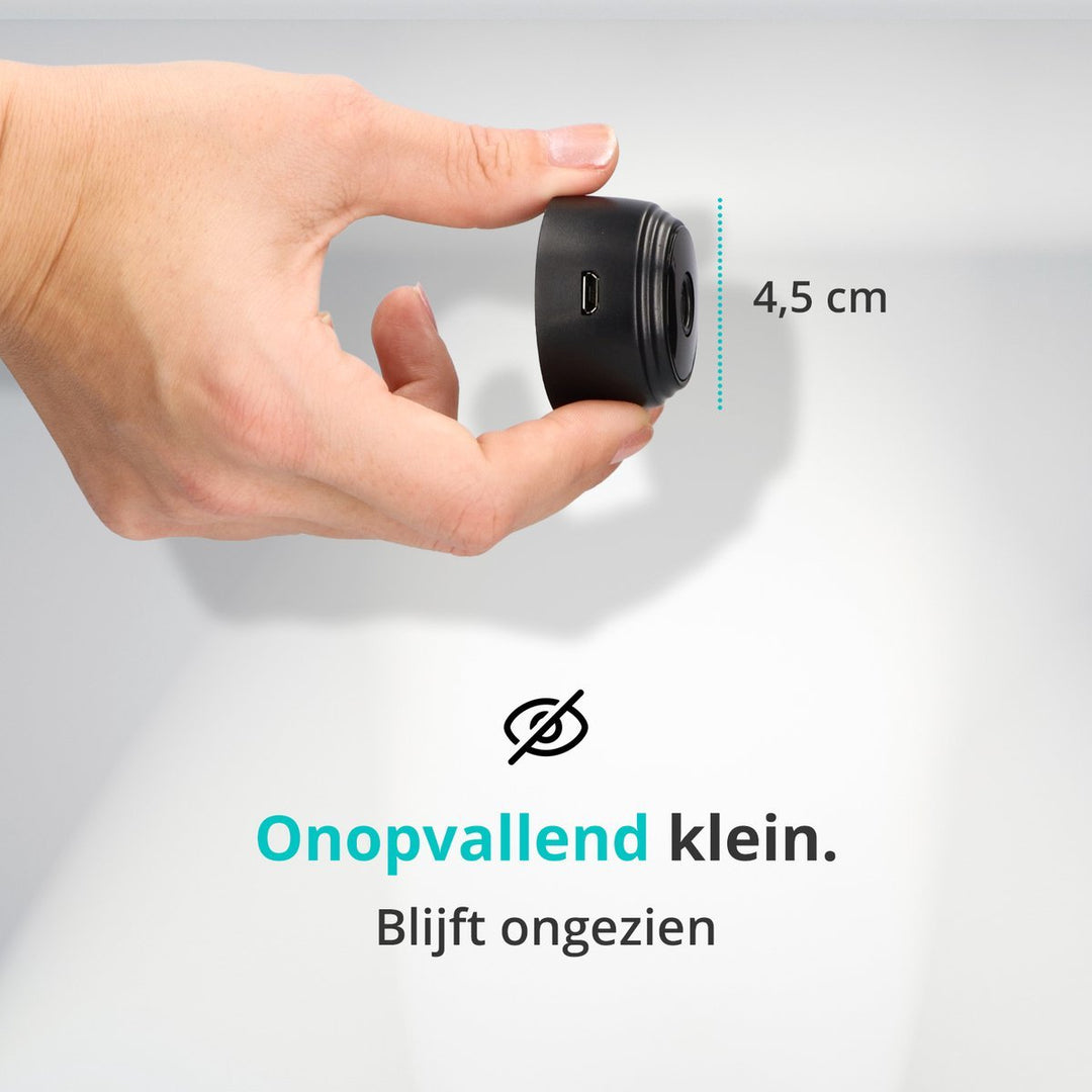 BowLift | SafetyCam WiFi Camera - Ultra Compact 1080p WiFi Camera for Maximum Safety