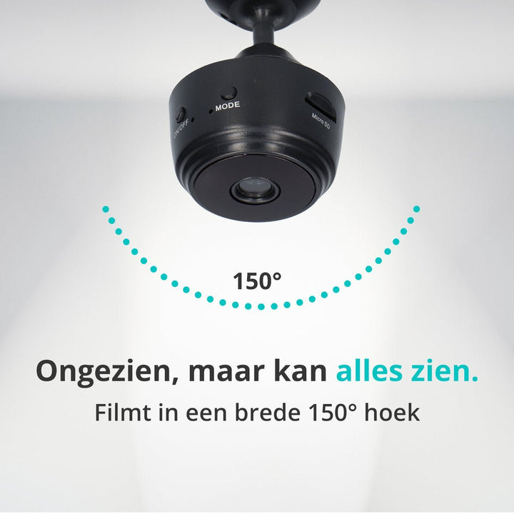 BowLift | SafetyCam WiFi Camera - Ultra Compact 1080p WiFi Camera for Maximum Safety