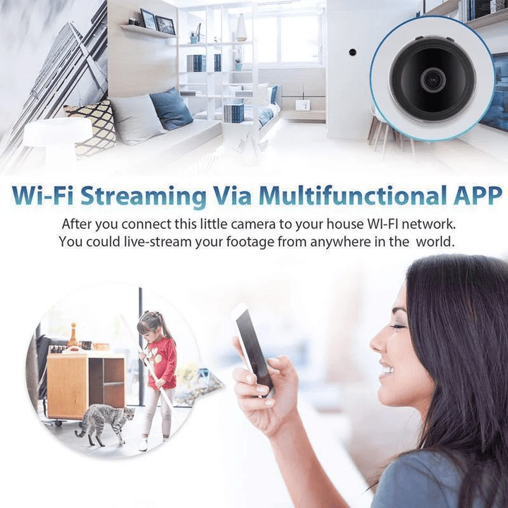 BowLift | Compact security camera with night vision & app control