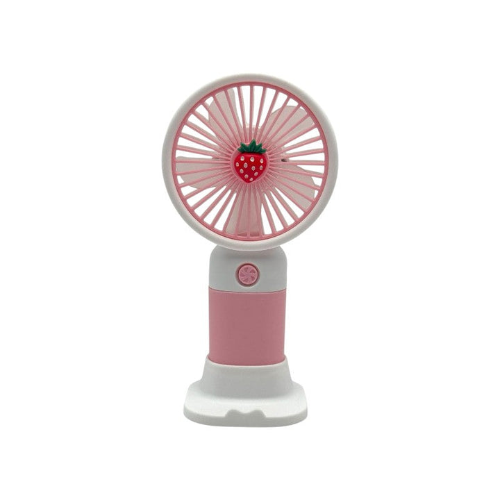 MTech Portable Handheld Fan – Strong Wind, Noiseless, Rechargeable Mini Fan With Base | Bowlift