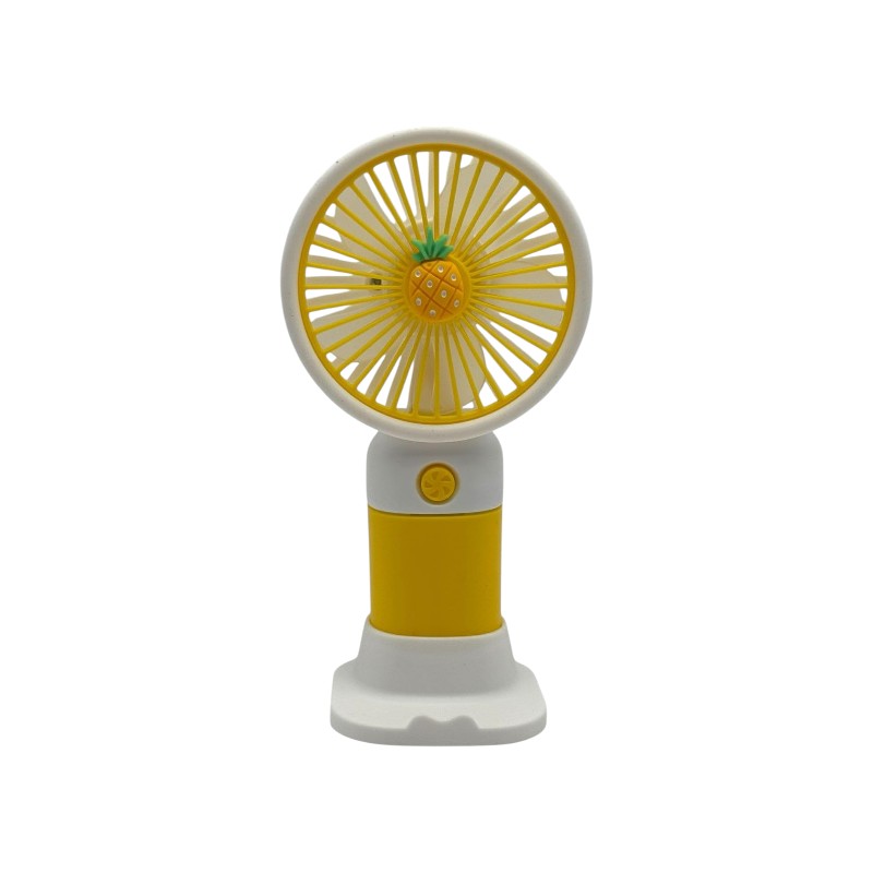 MTech Portable Handheld Fan – Strong Wind, Noiseless, Rechargeable Mini Fan With Base | Bowlift