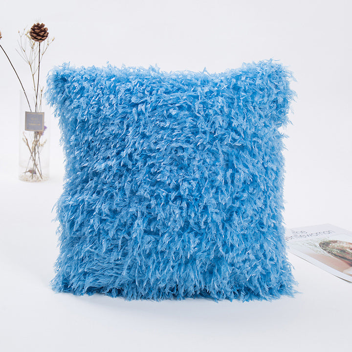 Luxurious Faux Fur Decorative Cushion