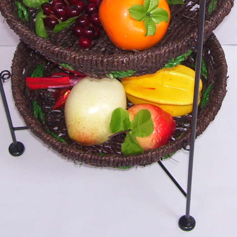 Multi-Tiered Fruit Display Rack Bowlift