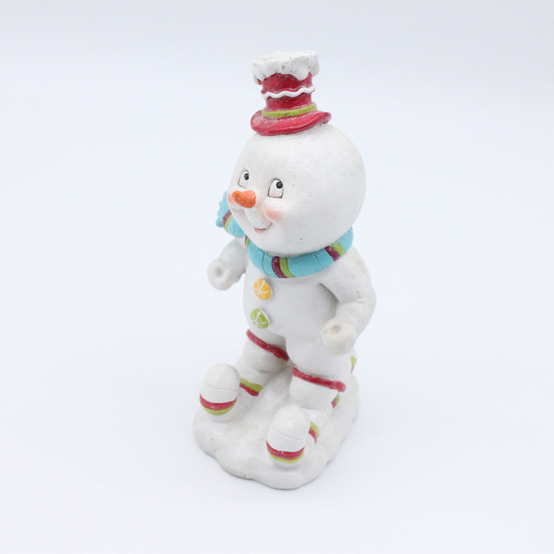 Charming Snowman Figurine