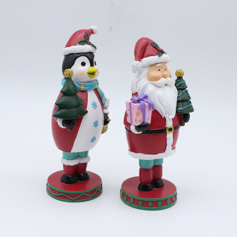 Holiday Penguin Figurine
