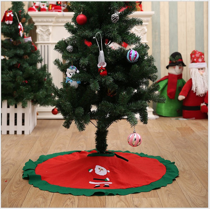 Decorative Christmas Tree Skirt Bowlift