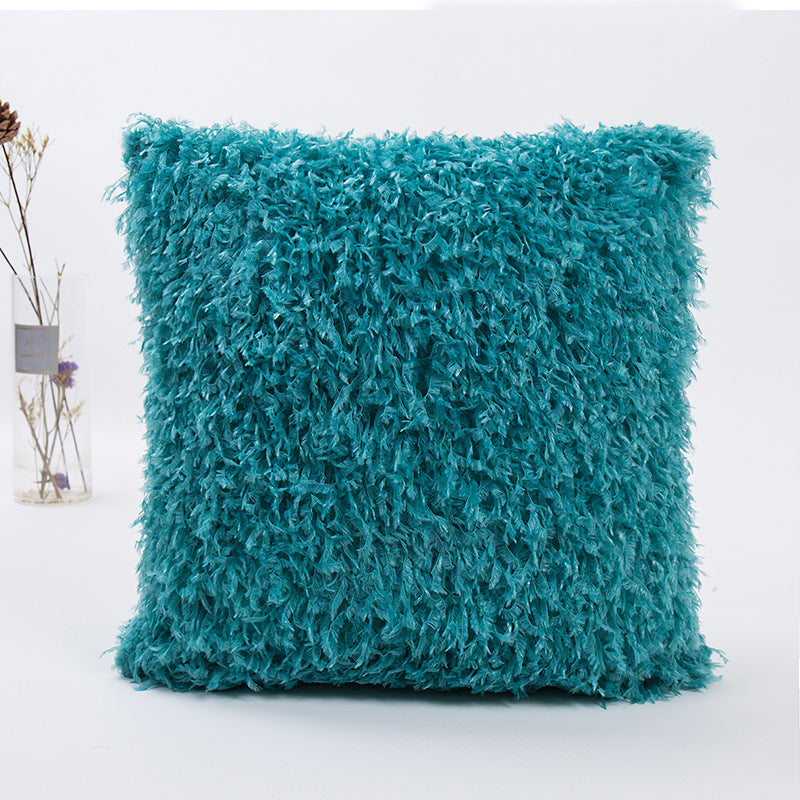 Luxurious Faux Fur Decorative Cushion