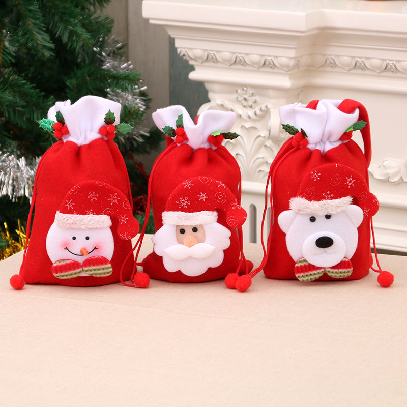 Festive Santa-Themed Gift Bag Bowlift