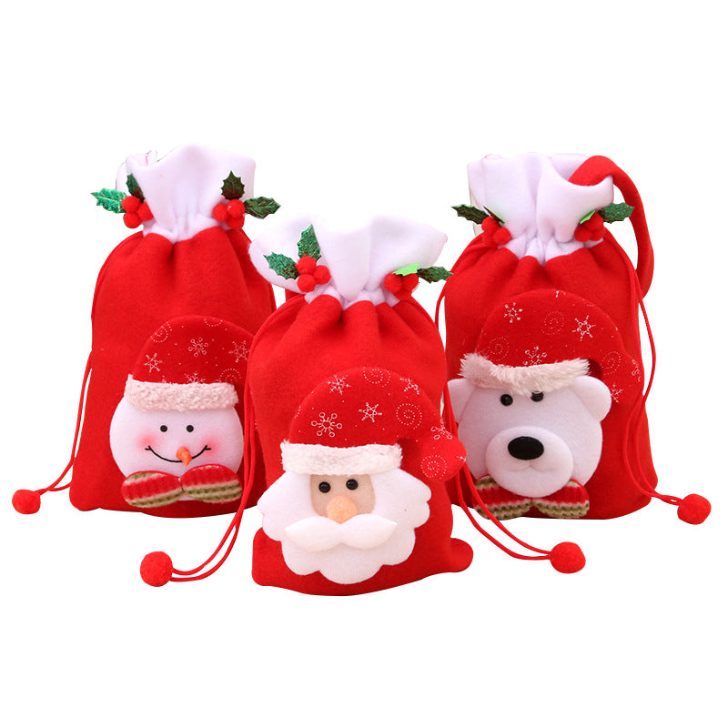 Festive Santa-Themed Gift Bag Bowlift