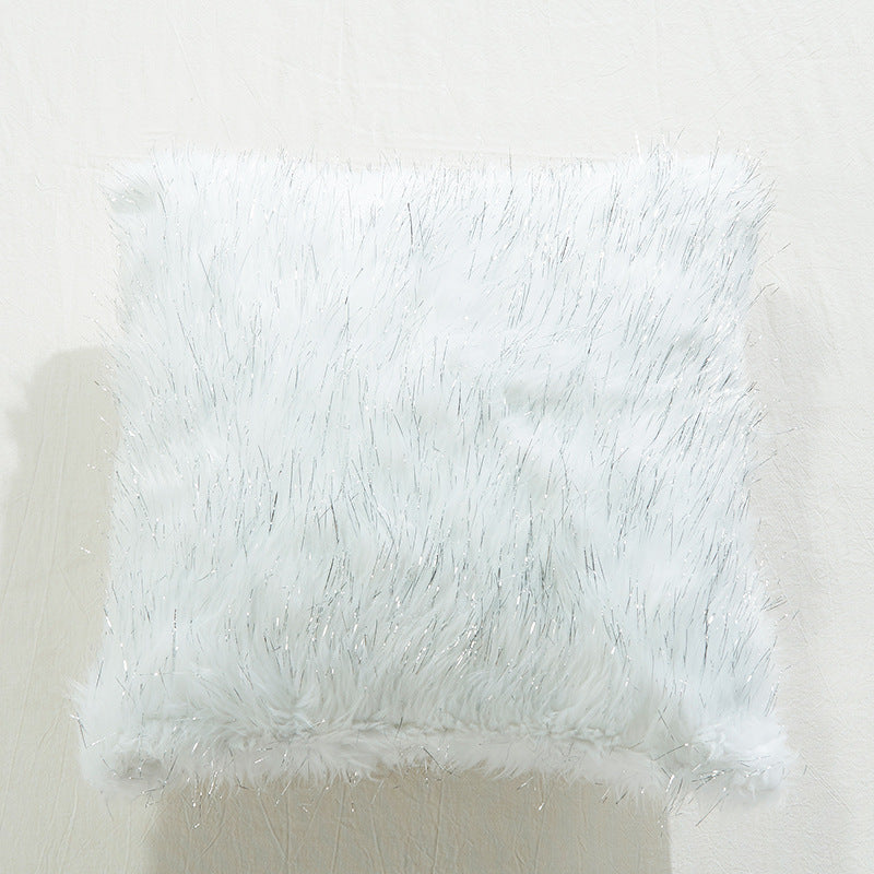 Luxurious Faux Fur Decorative Pillow