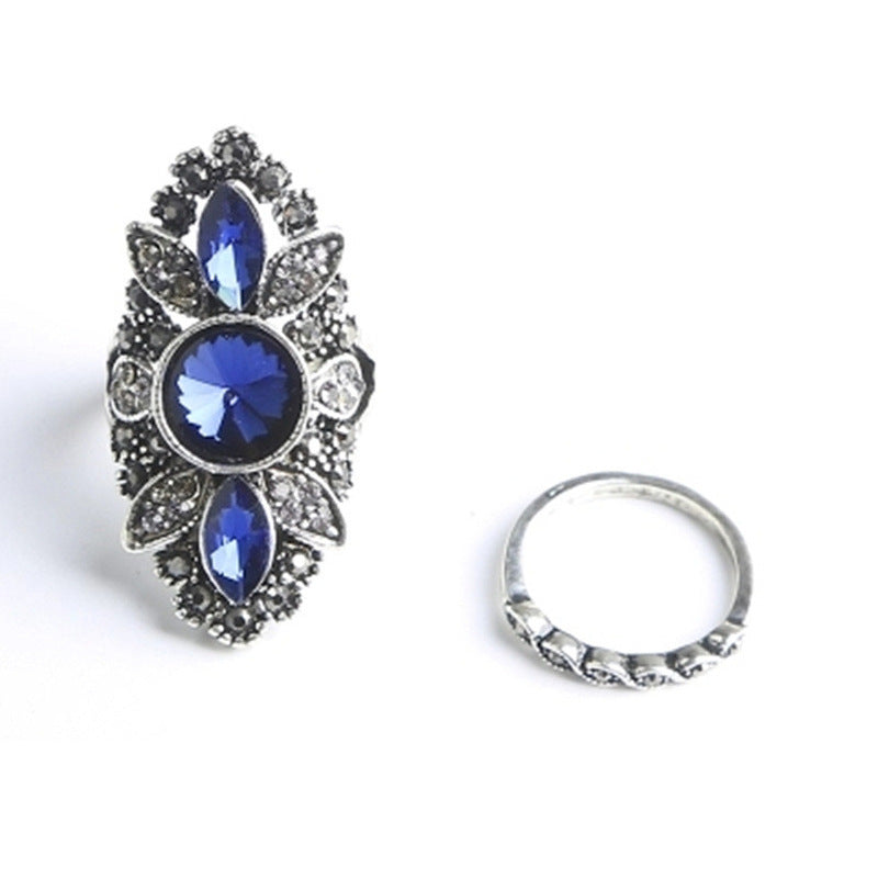 Elegant Leaf-Designed Adjustable Ring Bowlift