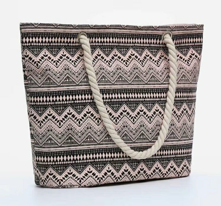 Fashionable and Large Beach Bag Made of Durable Material Bowlift