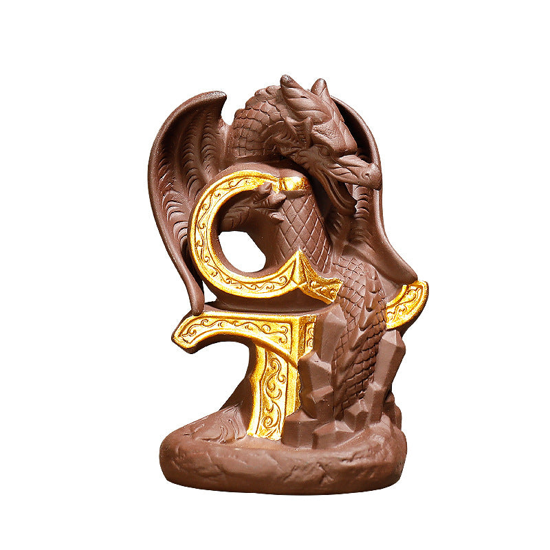Decorative Dragon Theme Incense Holder