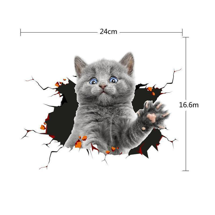 BowLift | 3D Simulation Cute Creative Car Stickers