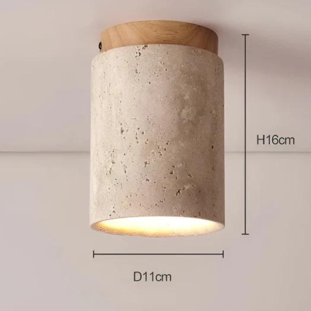 Trendy Round Japanese Style Ceiling Lamp - ZenLight | Bowlift