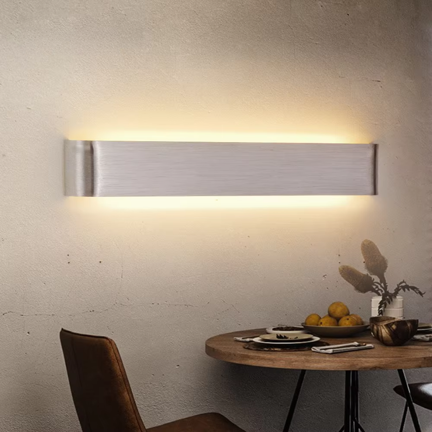 BowLift | Nordic LED Wall Light - Modern Brushed Aluminum Indoor Wall Light