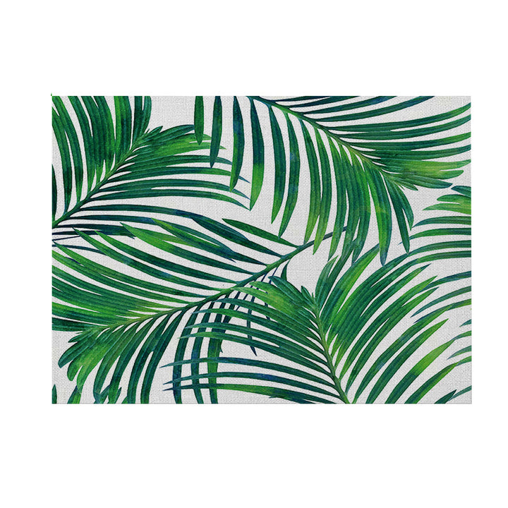 Tropical Leaf Canvas Wall Art Panel