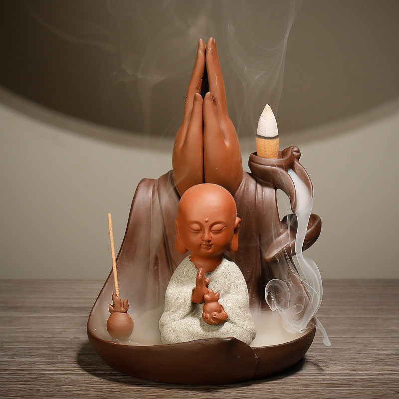 Artistic Meditation Incense Holder