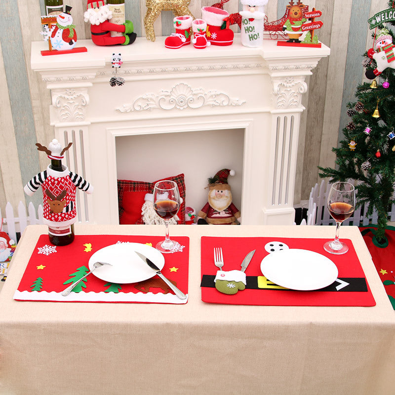 Festive Christmas Table Mat Bowlift