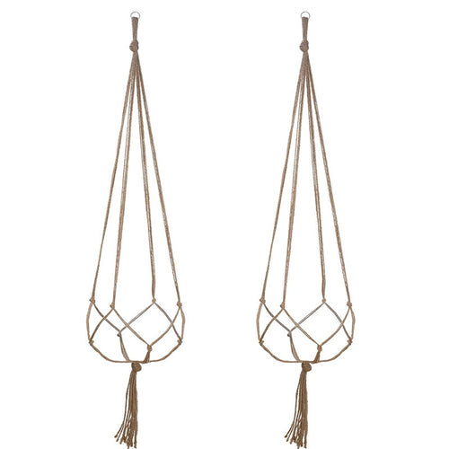 Macrame Plant Hanger Hooks Bowlift