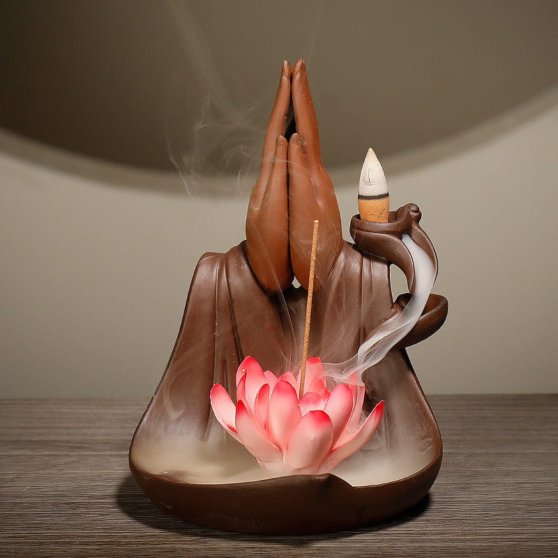 Artistic Meditation Incense Holder