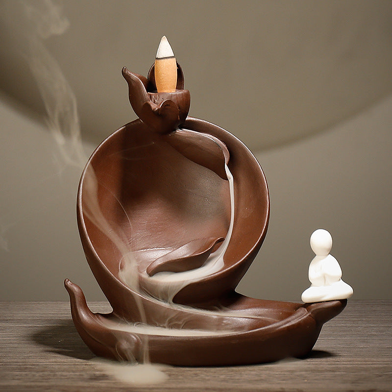 Artistic Meditation Incense Holder