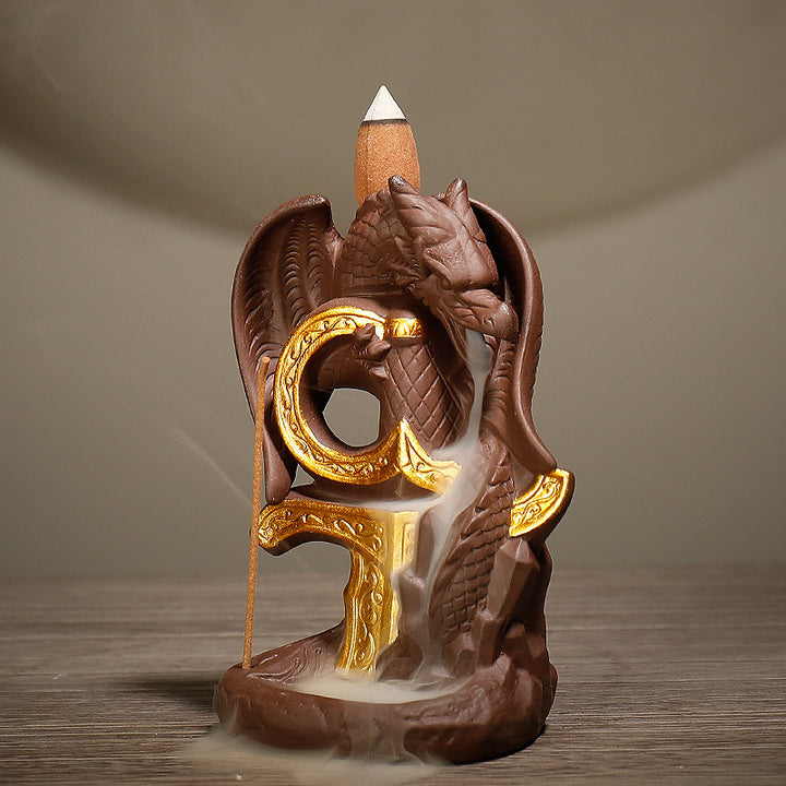 Decorative Dragon Theme Incense Holder