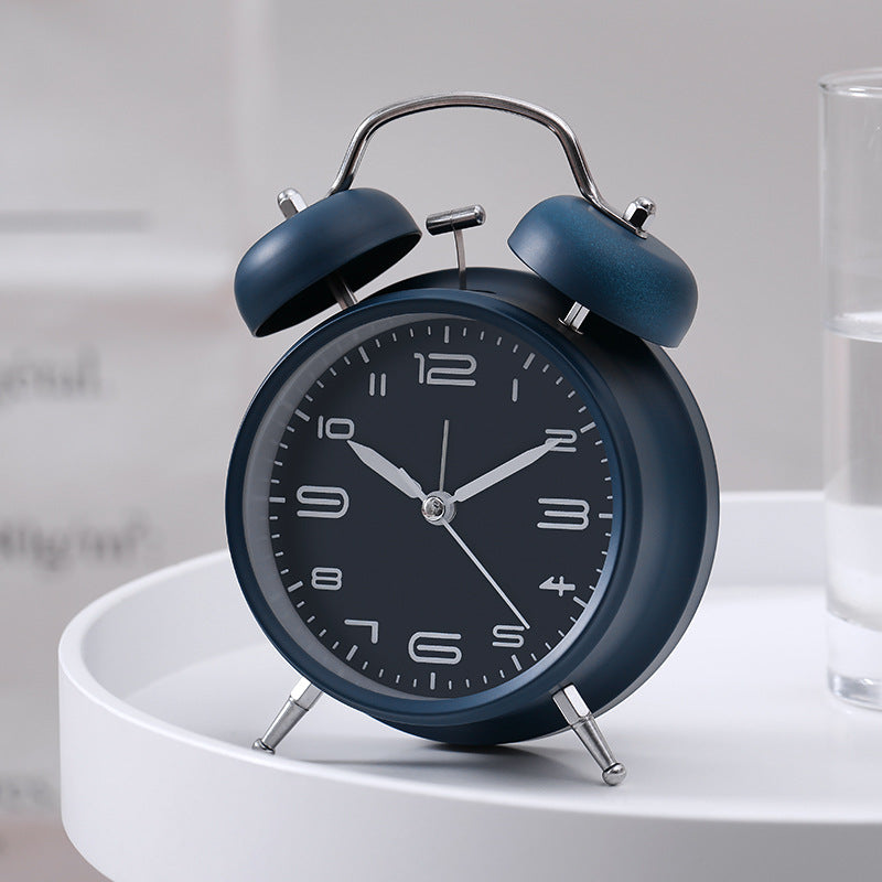 Classic Alarm Clock with Modern Accents Bowlift