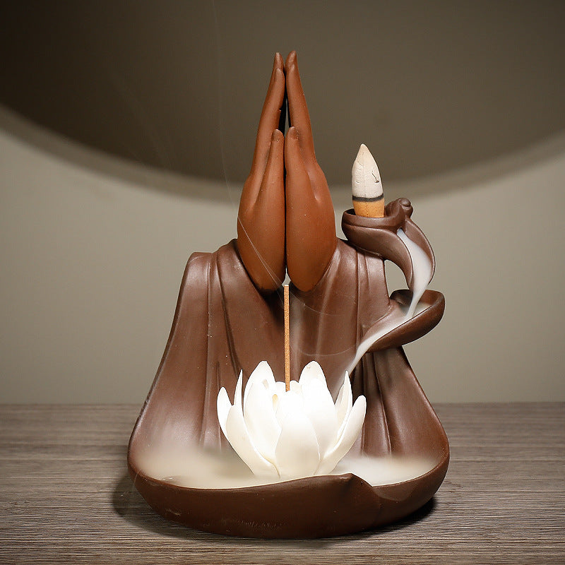 Artistic Meditation Incense Holder