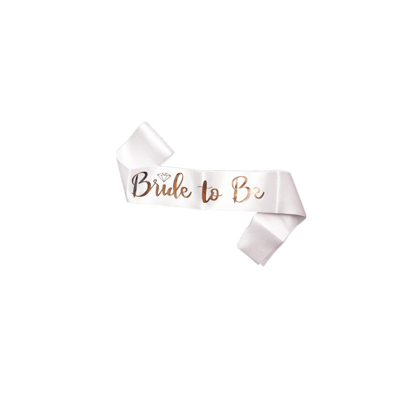 Women's Wedding Crown with Text Bowlift