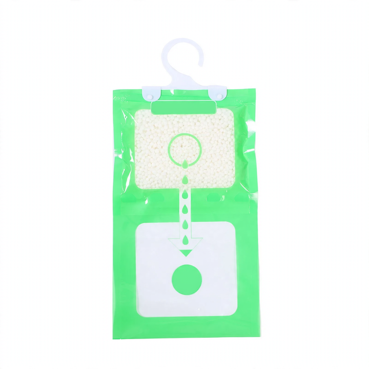 Hanging dehumidifier with hook