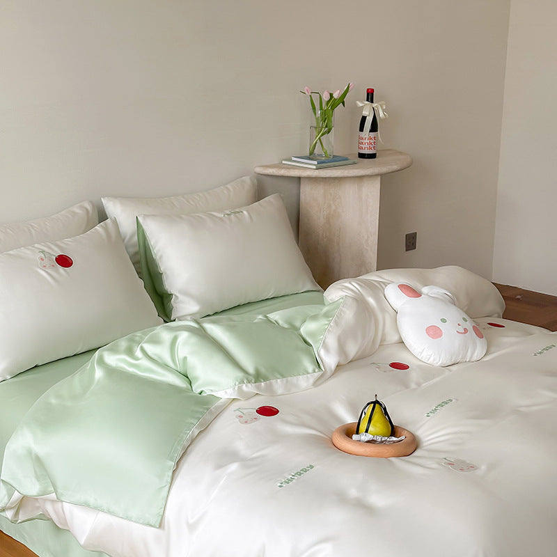 Bedding set, 4-piece, Lyocell, cartoon motif