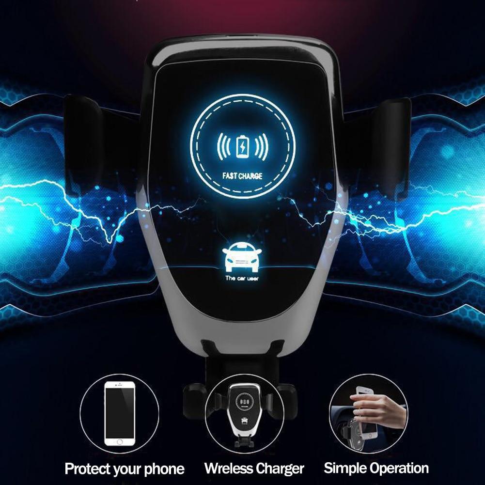 BowLift | 10W QI Wireless Fast Charger Car Mount Holder Stand For iPhone XS Max Samsung S9 For Xiaomi MIX 2S Huawei Mate 20 Pro Mate 20 RS