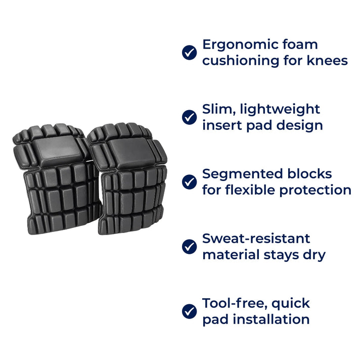 Foam-Cushion Comfort – Slim-Profile Insert – Alleviates Pressure & Improves Mobility for Tradesmen on the Job Bowlift