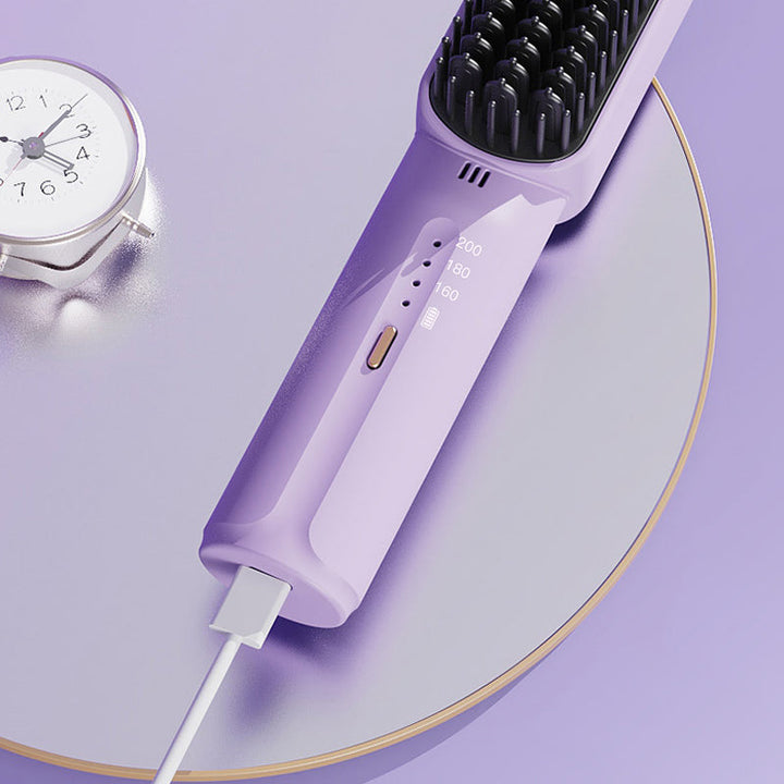 BowLift | Portable negative ion hair straightener comb