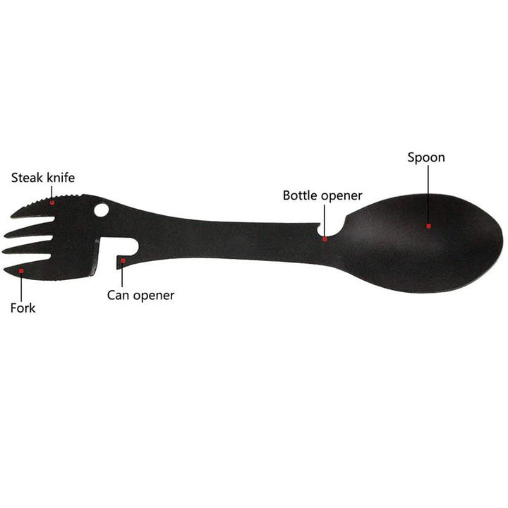 The Trek Tool - 5 in 1 Tactical Spork | Bowlift