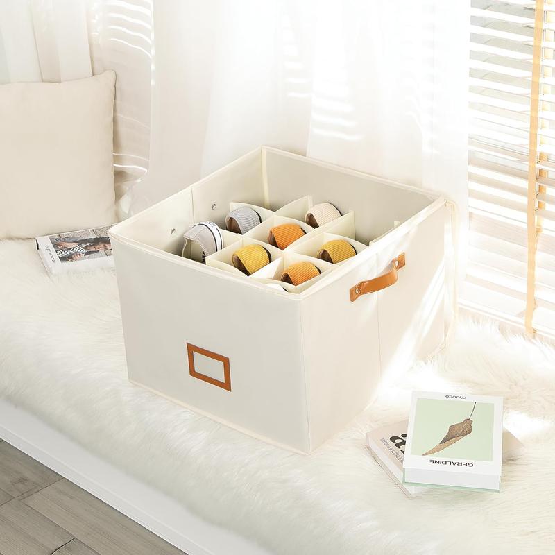 BowLift | Collapsible Shoe Organizer Box with Transparent Cover