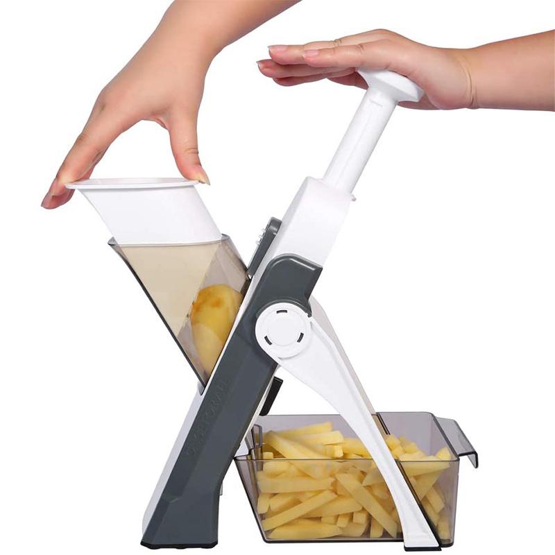 Adjustable Safety Vegetable Cutter | Bowlift