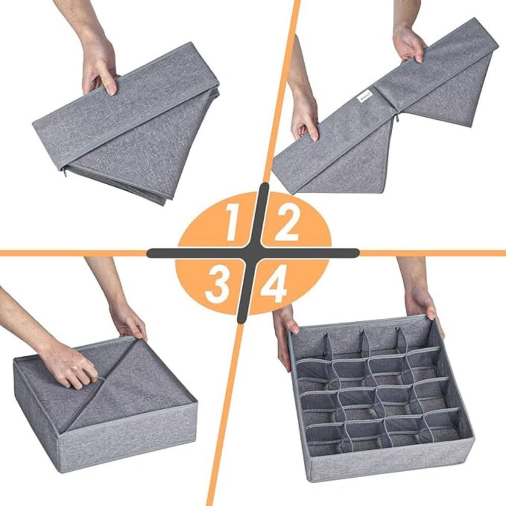 BowLift | DrawerMate - Folding Underwear and Sock Organizer