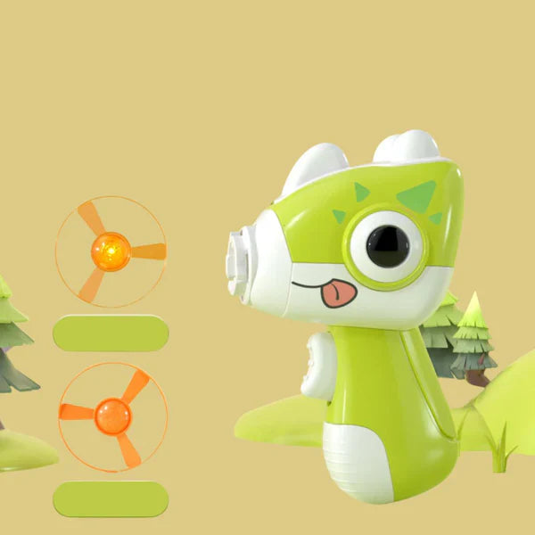 Interactive Cat Frisbee Launcher with Gyroscope & Light Bowlift