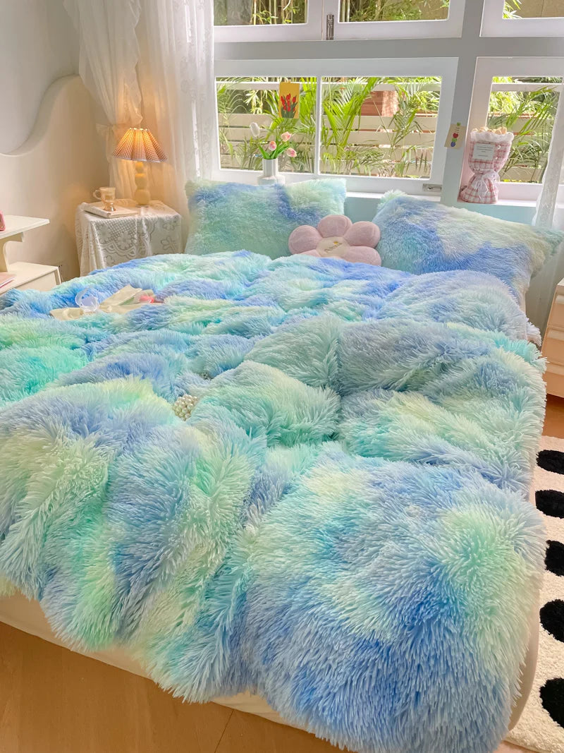 BowLift | FluffCandy - Luxury Long-Haired Duvet Cover for Winter Warmth