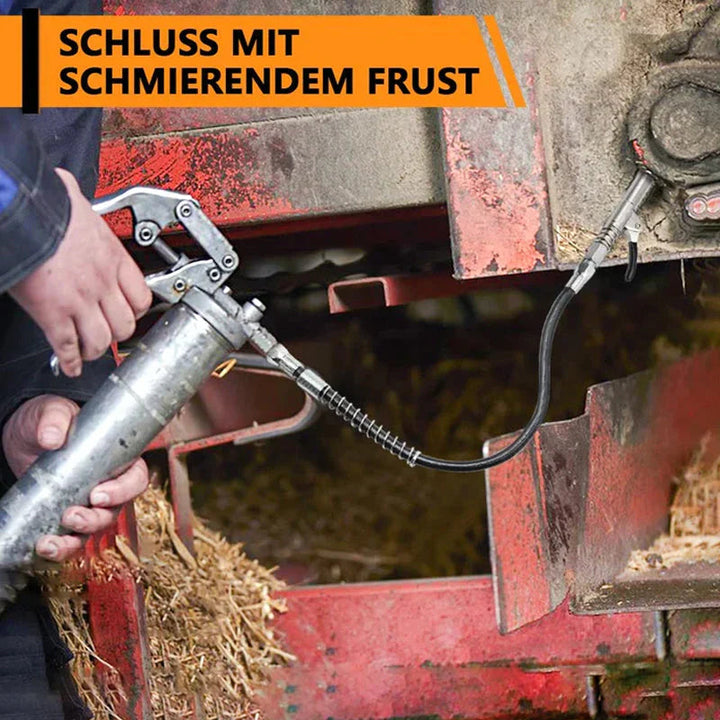 Strong lock on grease couplings | Bowlift