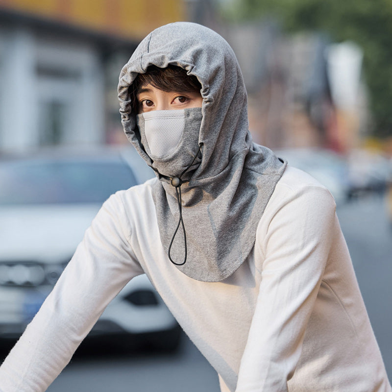 Hooded Face Mask with Neck Warmer for Cycling | Bowlift