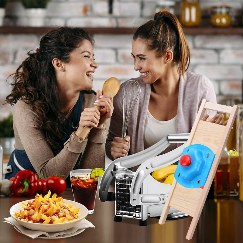 BowLift | Wooden Handle Potato Chips Slicer