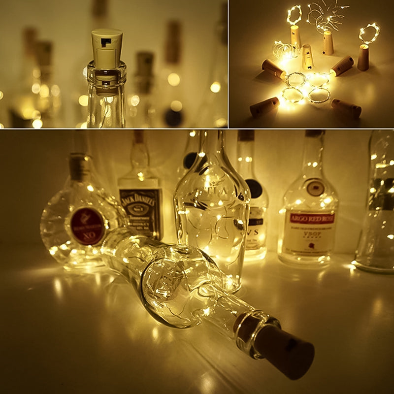 BowLift | LED Bottle Light Cork Night Light DIY Decor Gift