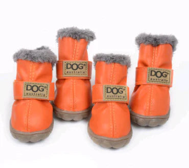 Warm Snow Boots for Dogs – FrostPaw Bowlift