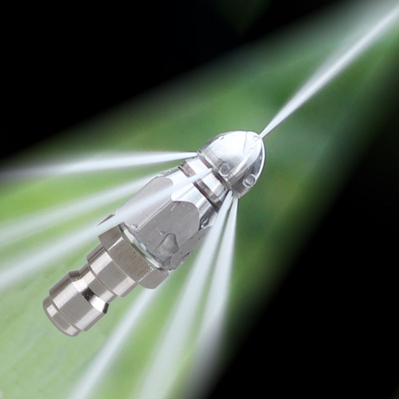 High pressure nozzle made of stainless steel for unclogging wastewater pipes | Bowlift