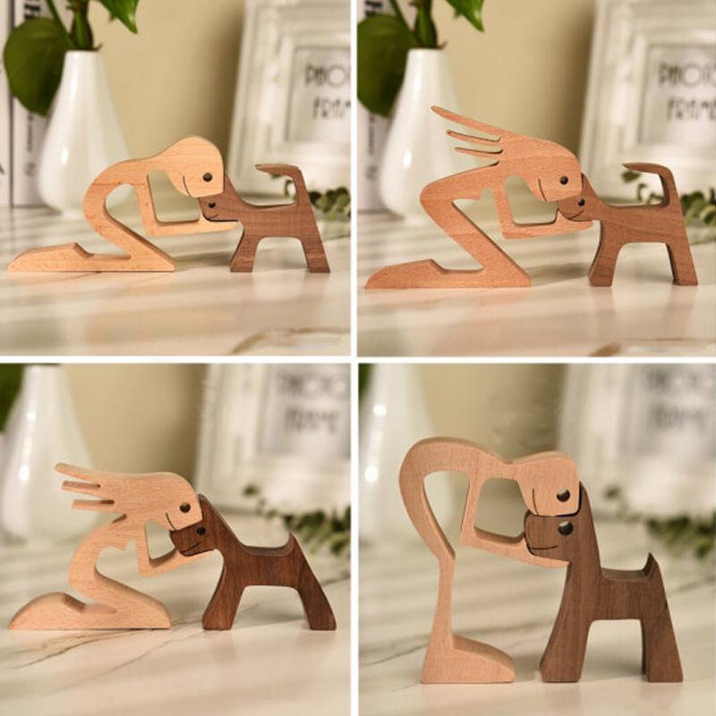 BowLift | Animal Lover Wooden Sculpture Table Decoration