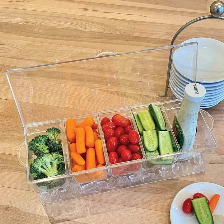Ice Chilled Condiment Tray Set | Bowlift