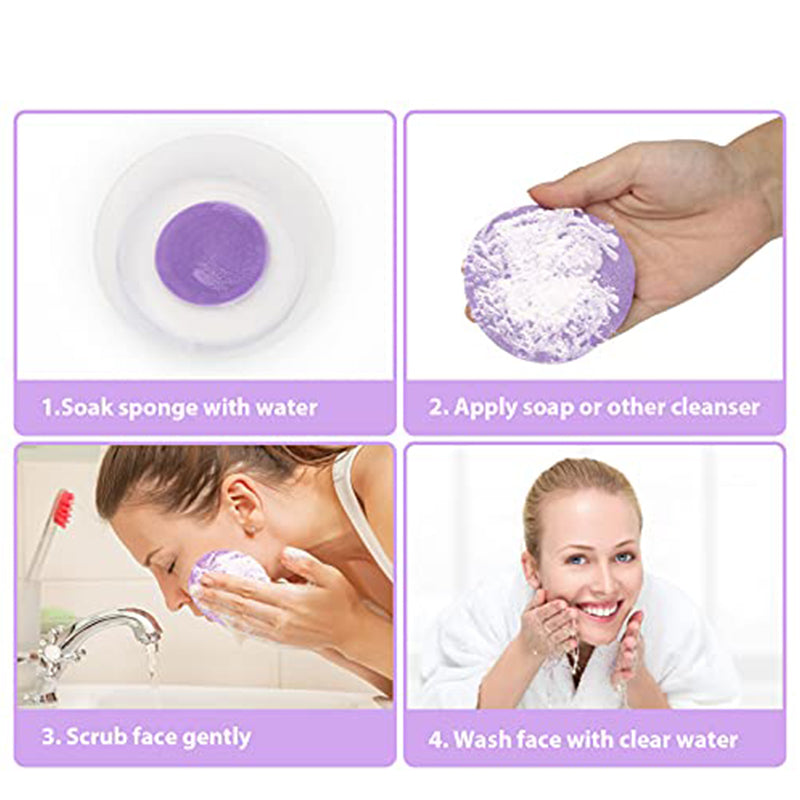 Facial Compressed Facial Sponges | Bowlift